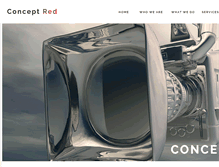 Tablet Screenshot of concept-red.com